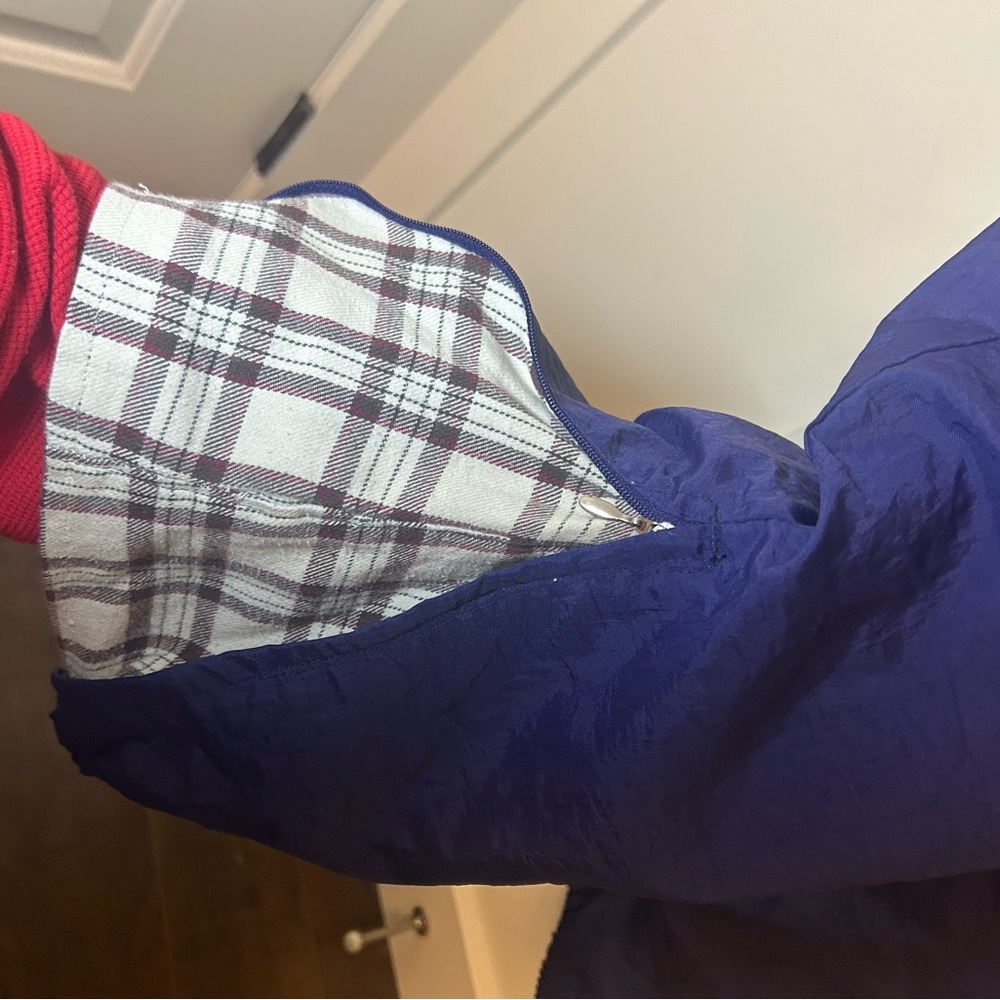 Adidas flannel zipper flared trackpants - Picture 4 of 9